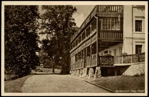 Ansichtskarte Schaufling Hotel Haus Rusel b. Deggendorf 1932