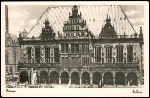Ansichtskarte Bremen Rathaus 1930