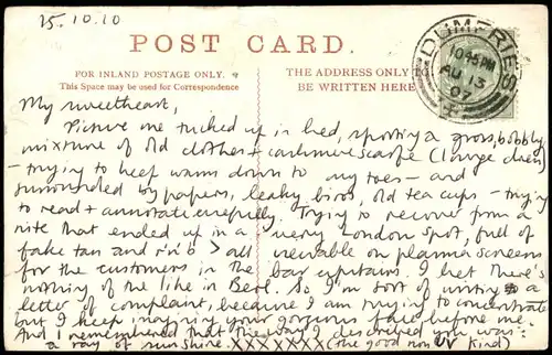 Postcard New Abbey Sweetheart Abbey 1907