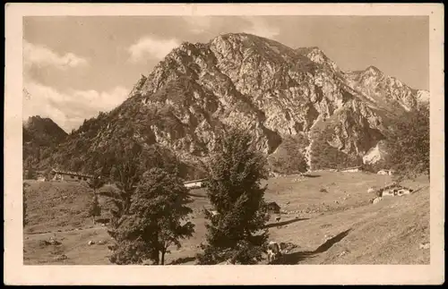 Ansichtskarte Fischbachau Wursteinalmen mit Breitenstein 1930