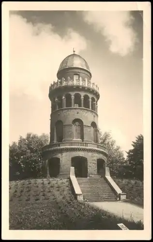 Ansichtskarte Bergen (Rügen) Arndtturm auf dem Rugard 1956