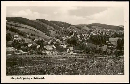 Ansichtskarte Geising-Altenberg (Erzgebirge) Totale 1962