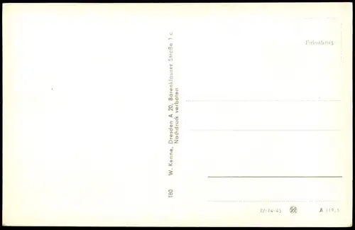 Ansichtskarte Geising-Altenberg (Erzgebirge) Totale 1962