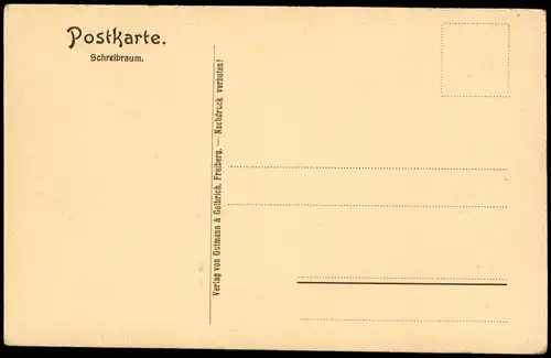 Ansichtskarte Freiberg (Sachsen) Meißner Ring Handzeichnimg 5. 1923