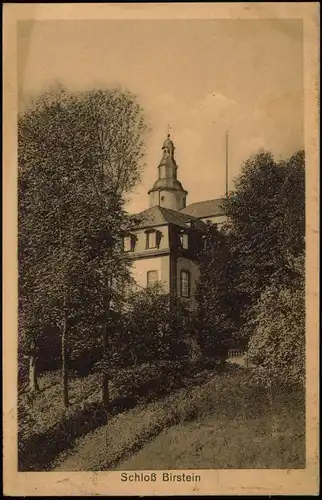Ansichtskarte Birstein Schloß und Hang 1927
