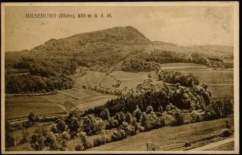 Ansichtskarte Fulda Berg, Umland 833 m 1927