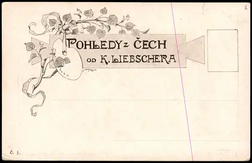 Postcard Wyschehrad-Prag Vyšehrad Praha Burg bei Mondschein 1905