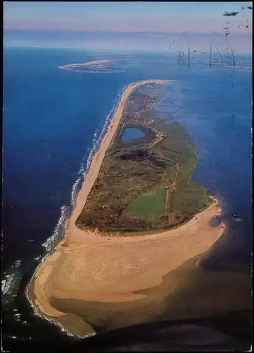 Ansichtskarte Juist Luftbild 1976