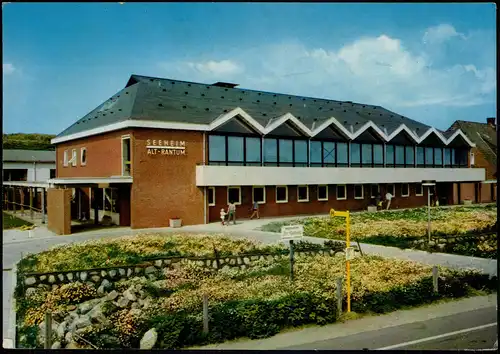 Ansichtskarte Rantum-Sylt Bundesbahn-Sozialwerk Seeheim 1972