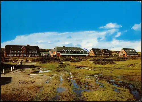 Ansichtskarte Rantum-Sylt Bundesbahn Sozialwerk, Anlage 1976