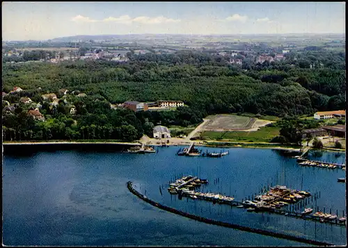 Ansichtskarte Glücksburg (Ostsee) Lyksborg Luftbild 1978