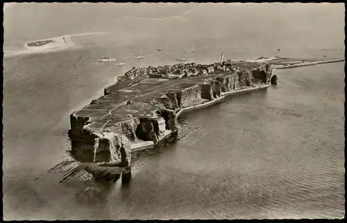 Ansichtskarte Helgoland (Insel) Luftbild 1963