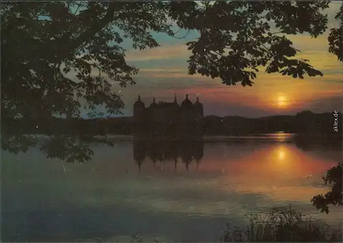 Ansichtskarte Moritzburg Abendstimmung 1973