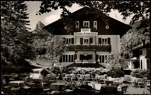 Ansichtskarte Kreuth Pension Leonhardstein 1962