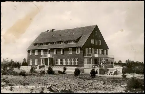 Ansichtskarte Clausthal-Zellerfeld Jugendherberge 1957