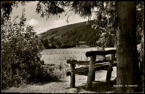Ansichtskarte Bad Orb Im Haseltal - Bank 1958