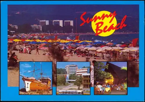 Sonnenstrand (Slanchev bryag) Слънчев бряг Strand, Hoteld, Gaststätte 1991