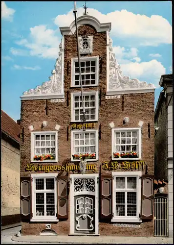 Ansichtskarte Leer (Ostfriesland) Haus Samson - erbaut 1643 1975