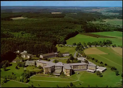 Ansichtskarte Donaueschingen Luftbild Fachklinik Sonnhalde 1988