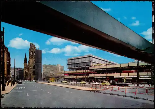Ansichtskarte Schöneberg-Berlin Tauentzienstraße mit Europa-Center 1982