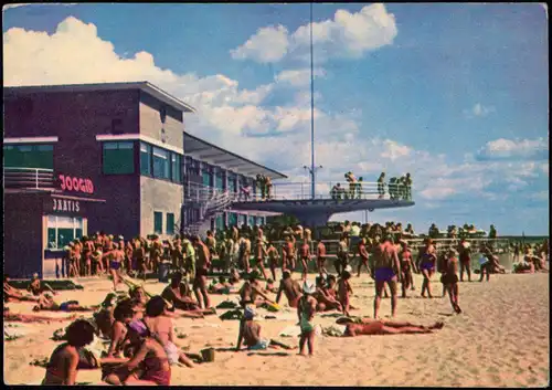 Postcard Pernau Pärnu Beach, Strand Restaurant 1972