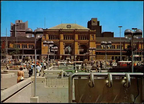 Ansichtskarte Hannover Partie am Hauptbahnhof 1979