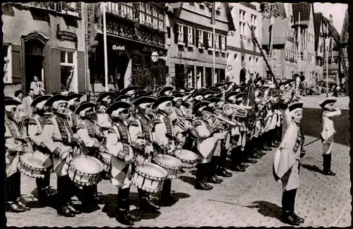 Ansichtskarte Dinkelsbühl Die Dinkelsbühler Knabenkapelle 1954
