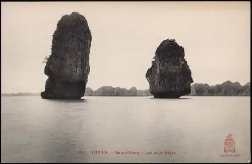 .Vietnam Việt Nam TONKIN - Baie d'Along - Les deux frères Vietnam 1914
