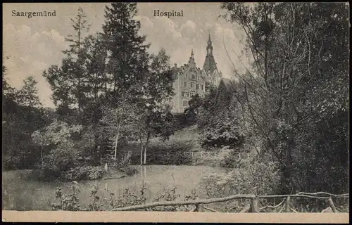 CPA Saargemünd Sarreguemines Hospital 1919