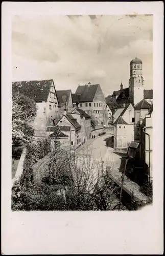 Ansichtskarte Dillingen a. d. Donau Straßenpartie 1939