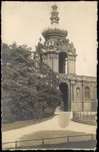 Ansichtskarte Innere Altstadt-Dresden Dresdner Zwinger, Fotokarte 1928