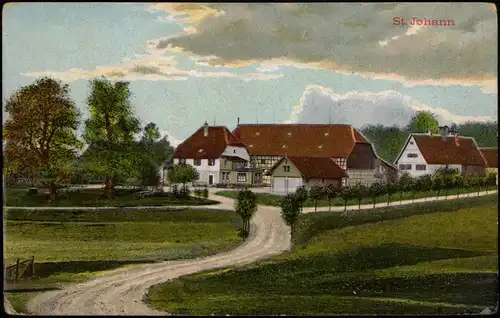 Ansichtskarte St. Johann (Württemberg) Lk Reutlingen Stadtpartie 1911