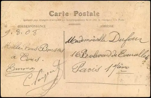 CPA Montargis Caisse d'Epargne - Villa 1908