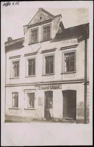 Ansichtskarte Zwickau Haus - Annahmestelle Franz Hermann Zwickau 1910