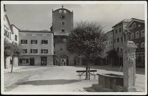 Ansichtskarte Tittmoning Marktplatz 1937