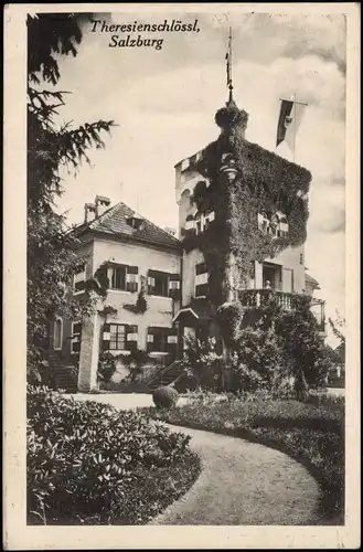 Ansichtskarte Salzburg Theresienschlössl, Gasthaus 1926