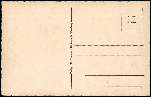 Ansichtskarte Glücksburg (Ostsee) Lyksborg Yachten Segelschiffe 1938