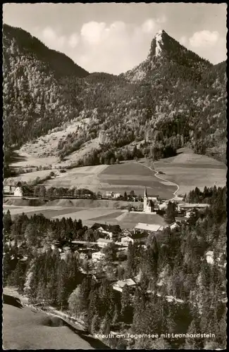 Ansichtskarte Kreuth Tegernsee mit Leonhardstein 1959