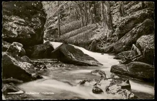 Ansichtskarte .Rheinland-Pfalz Baybachtal Hunsrück - Fotokarte 1959