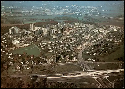 Ansichtskarte Querenburg-Bochum Luftbild Hochhaus-Siedlung 1983