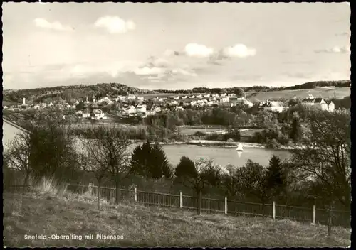 Ansichtskarte Oberalting-Seefeld (Oberbayern) Pilsensee - Stadt 1970