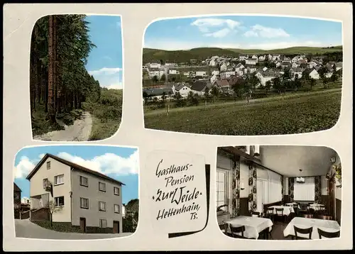 Hettenhain-Bad Schwalbach Langenschwalbach Gasthaus Pension Zur Weide   MB 1969