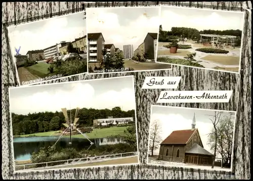 Alkenrath-Leverkusen Geschwister Scholl Straße Terwiel Straße uvm 1977