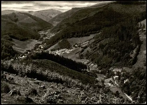 Ansichtskarte Sieber (Herzberg am Harz) Blick vom Lilienberg 1973