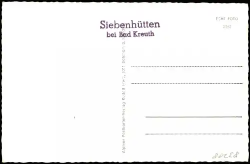 Ansichtskarte Kreuth Weißbachtal mit Blauberge 1962