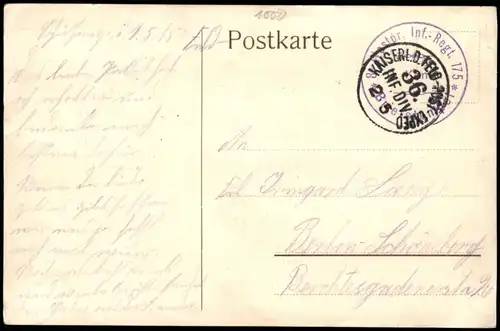 Ansichtskarte  Die Kriegshilfe Schiller-Lyceums Künstlerkarte WK1 1915