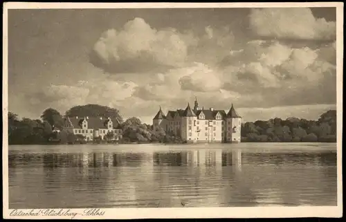 Ansichtskarte Glücksburg (Ostsee) Lyksborg Schloss Glücksburg 1931