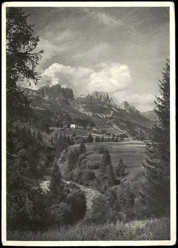 Ansichtskarte  Berglandschaft, Fluß Stimmungsbild: Ort 1938