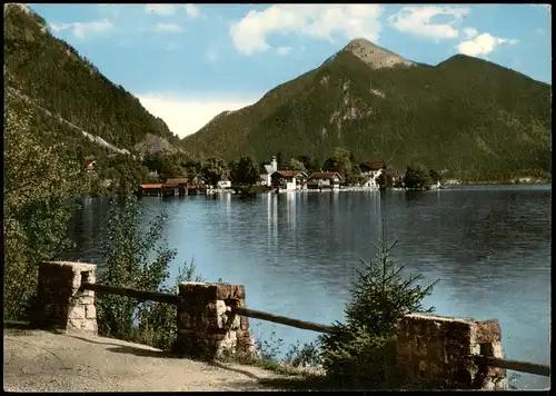 Ansichtskarte Kochel am See Walchensee mit Jochberg 1978