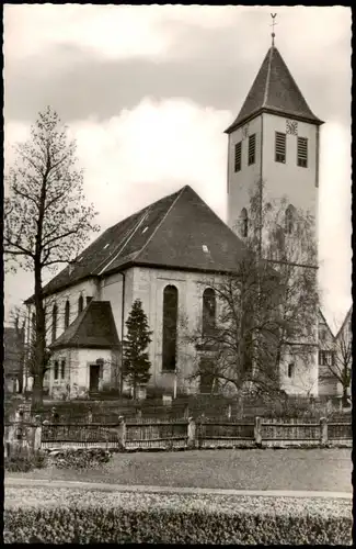Ansichtskarte Rudersberg Kirche 1962